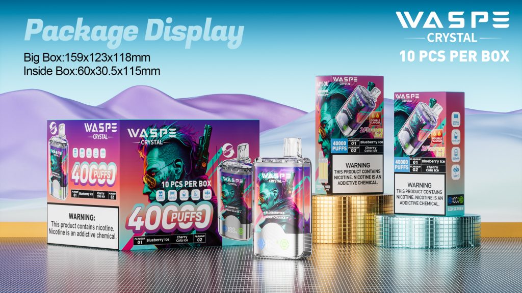 WASPE Crystal Double Flavors 40k