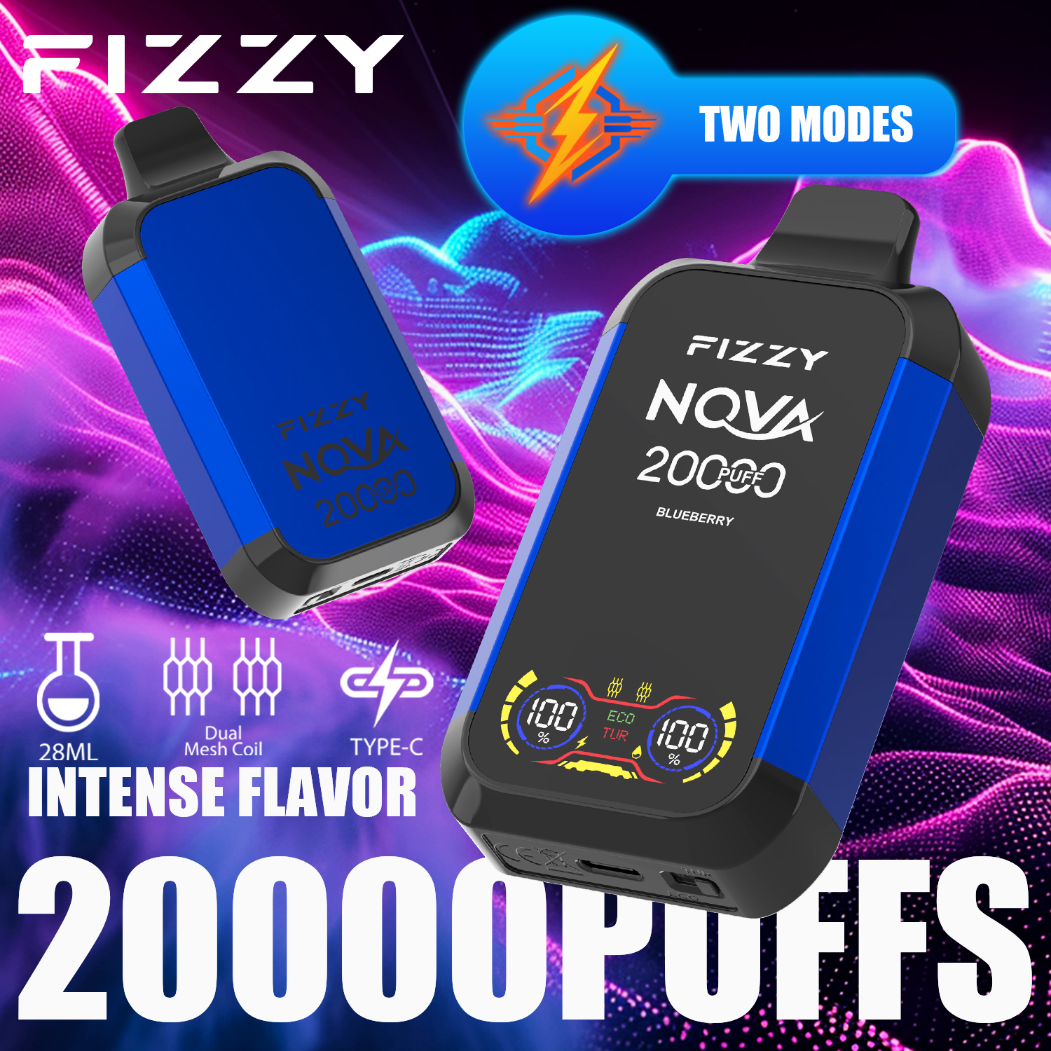 Fizzy Nova 20000 Puffs